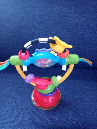 Sonajero para bebé multicolor