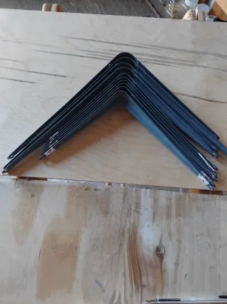 Set 6 Staffe Angolari Metalliche