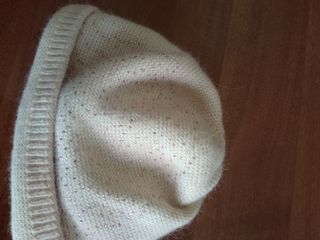 Berretti donna grigio e panna