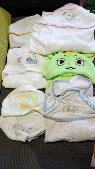 Lote Toallas Bebé con Capucha