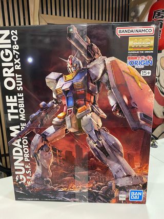 Maqueta Gundam Origin MG RX-78-02 Bandai