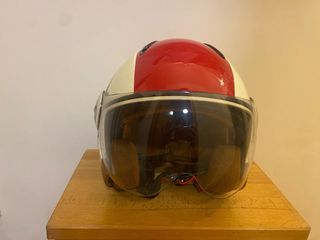 Casco Moto Vintage + Chaqueta