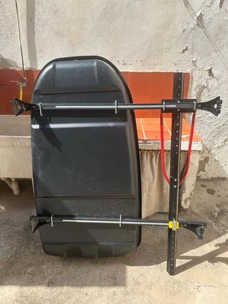 Cofre de techo y portabicicletas