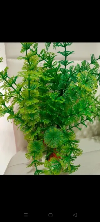 Lote 3 Plantas Artificiales Acuario