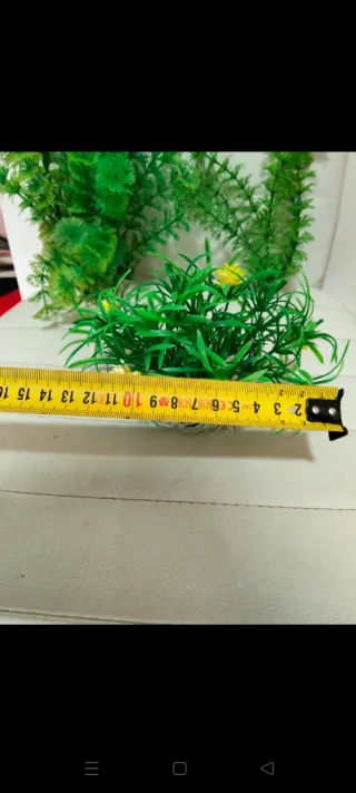 Lote 3 Plantas Artificiales Acuario