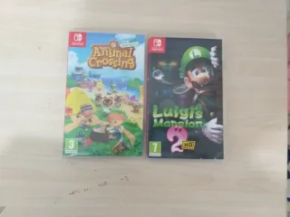 Nintendo Switch estándar con 2 juegos