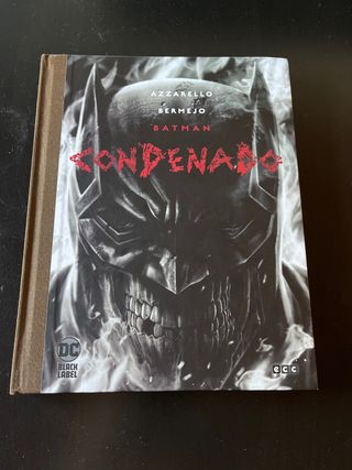 Batman: Condenado - Edición Deluxe blanco y negro.