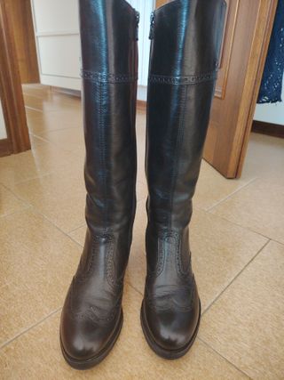 Stivali Nero Giardini donna n.35