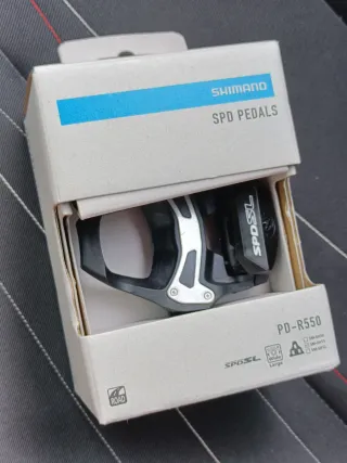 PEDALES SHIMANO SPD PD-R550 CARRETERA