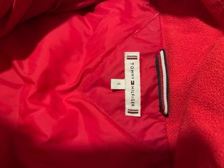 Anorak Tommy Hilfiger Mujer Talla S Rojo