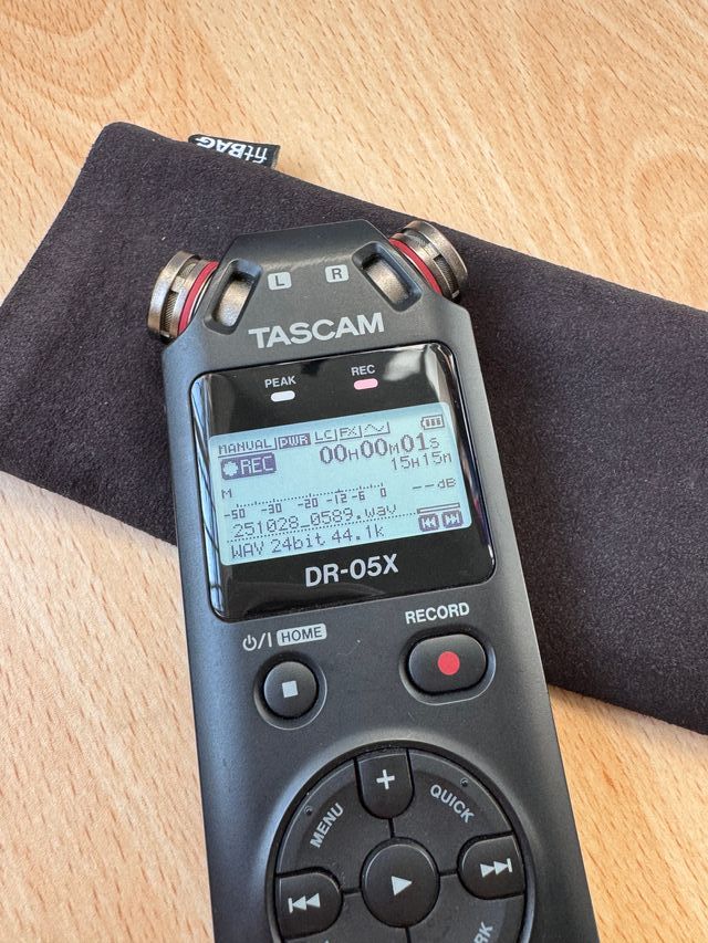 Tascam DR-05X Grabadora PCM Lineal