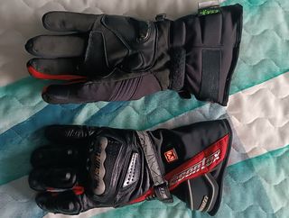 Guantes calefactables e impermeables
