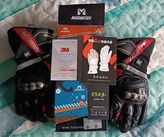 Guantes calefactables e impermeables