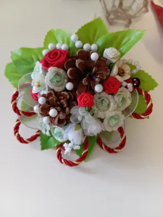 Set 4 barattoli portacandele + 2 cornucopie