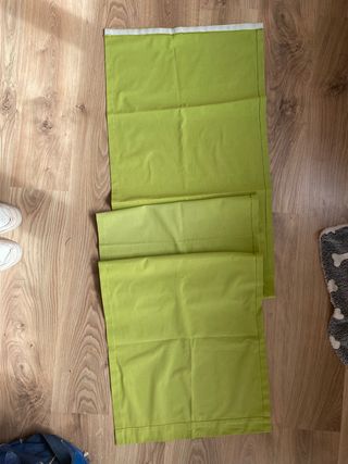 4 Bardos de cortinas verdes y florales