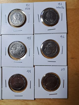 TODAS LAS MONEDAS 200 PESETA 1990-2000 SIN CIRCULA