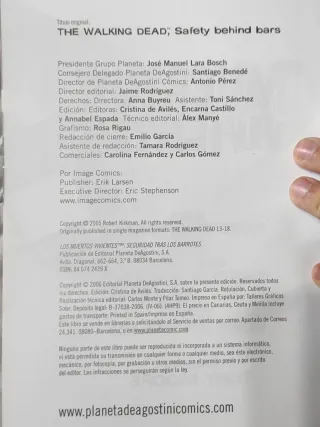 Los muertos vivientes: nº 01,02,03,04,05y07