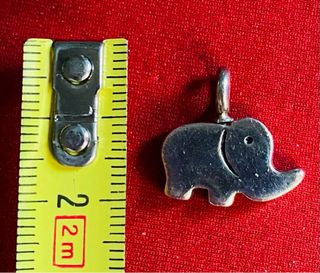 Colgante Elefante Plata