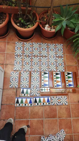 Azulejos Andaluces Relieve Usados