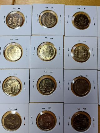 TODAS LAS MONEDA 100 PESETA 1982-2001 SIN CIRCULAR