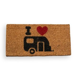 Alfombra Coco Caravana 25x50 Marrón