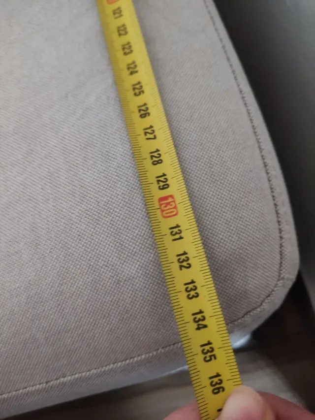 Sofá Cama Ikea Beige Tela