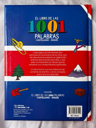 EL LIBRO DE LAS 1001 PALABRAS - INGLÉS CASTELLANO