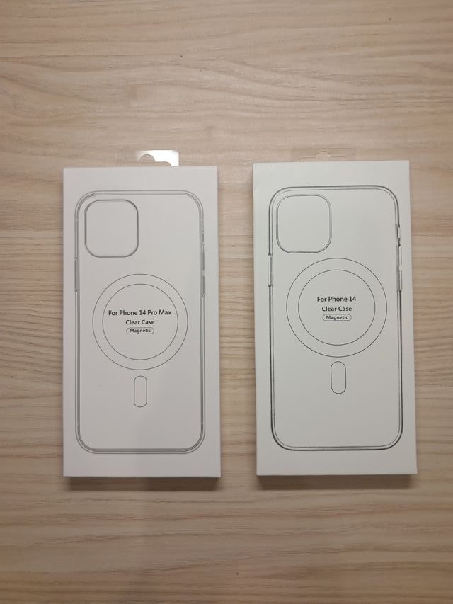 Fundas iPhone 14/14 Pro Max Transparente Pack