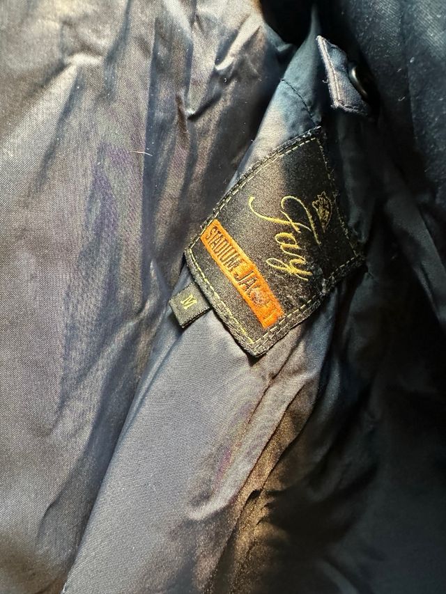 Giaccone Fay Gran Stadium blu scuro solo da lavare