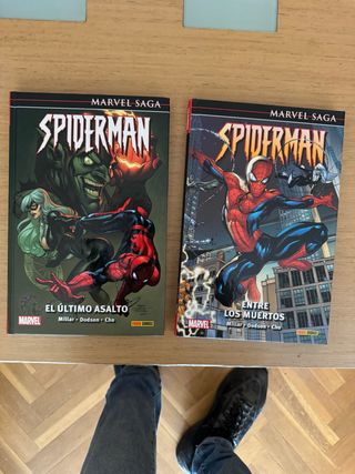 SPIDERMAN ÚLTIMO ASALTO Y ENTRE LOS MUERTOS marvel