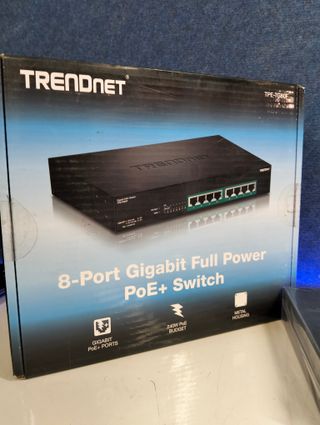 TRENDnet TPE-TG80F Switch 8 puertos Gigabit PoE+ 240 W