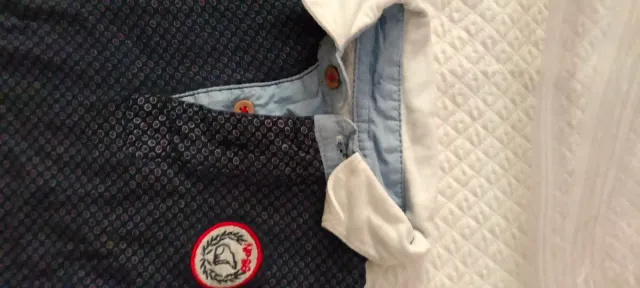 Camicia neonato fantasia