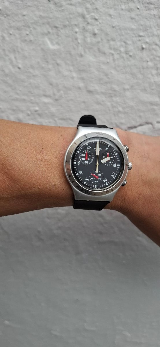 Reloj Swatch Irony Cronógrafo Vintage Wildly second hand for 65