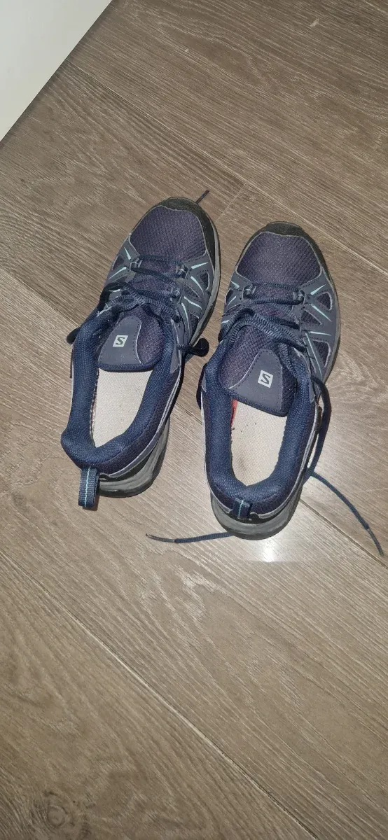 Zapatillas Salomon Montaña Azul/Gris