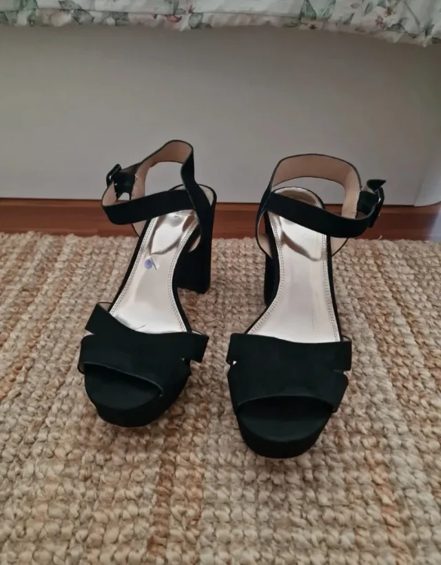 Sandalias de fiesta negras