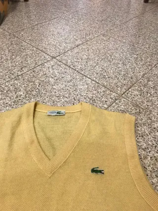 Gilet di lana Lacoste Vintage Uomo