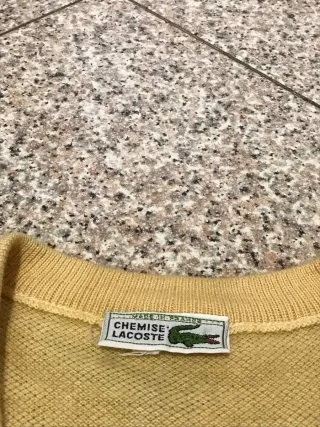 Gilet di lana Lacoste Vintage Uomo