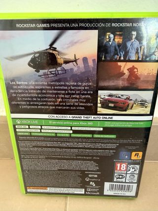 Grand Theft Auto V Xbox 360