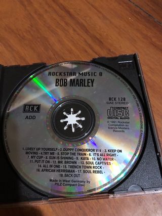 CD Bob Marley 18 Super Hits Reggae