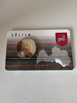 Moneda Conmemorativa Letonia 2025 Selija