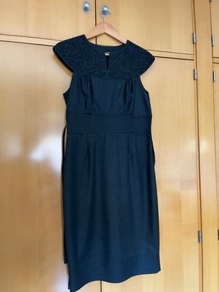 Vestido Pedro del Hierro Negro/Gris