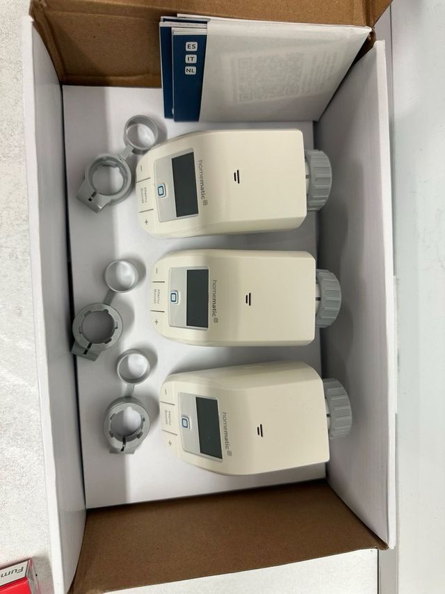 3 Termostatos homematic radiador