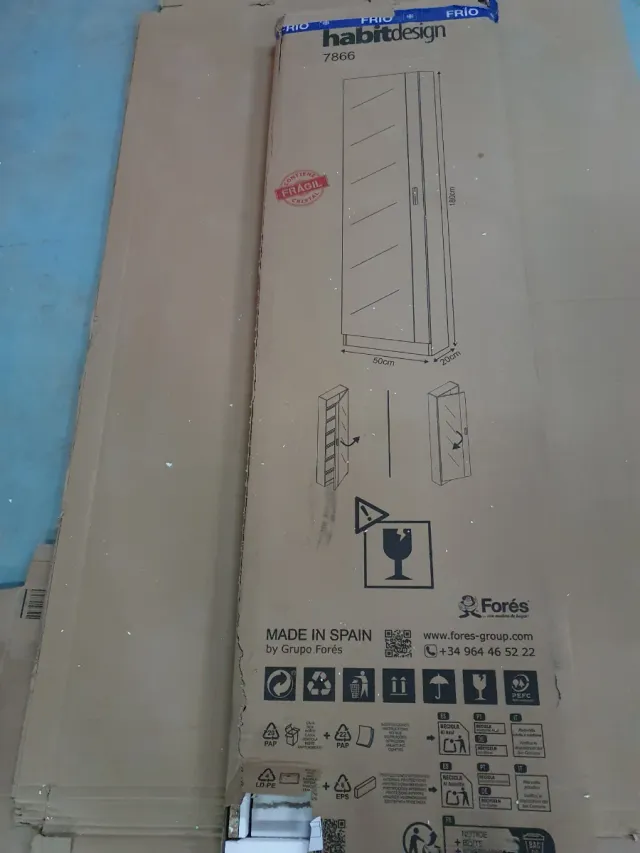 Zapatero Habitdesign Espejo Blanco Madera