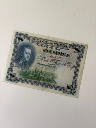 Billete 100 Pesetas Banco de España 1925
