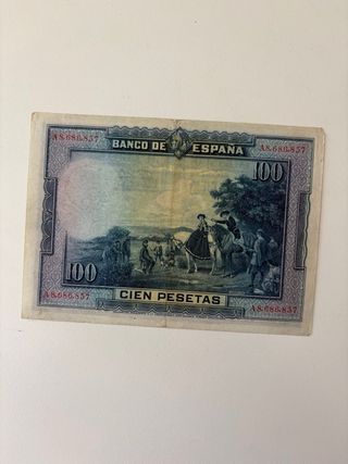 Billete 100 Pesetas Banco de España 1928