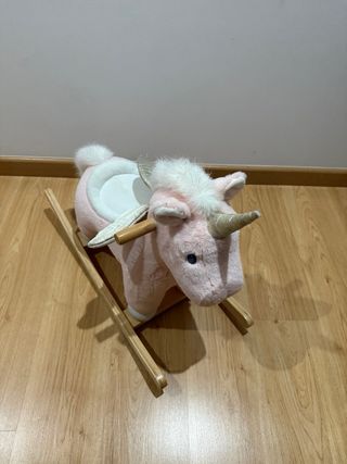 Balancín Unicornio Rosa