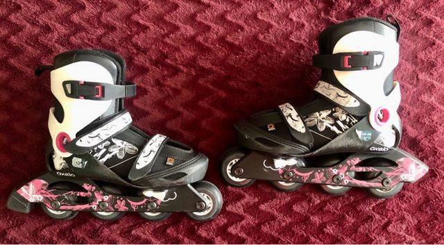 Patines en línea Oxelo extensibles T. 34-36