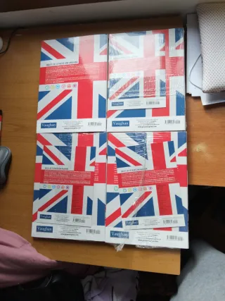 Los cuatro libros de inglés en 10 pasos con Vaugha