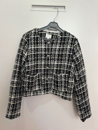 Chaqueta Tweed Estilo Chanel