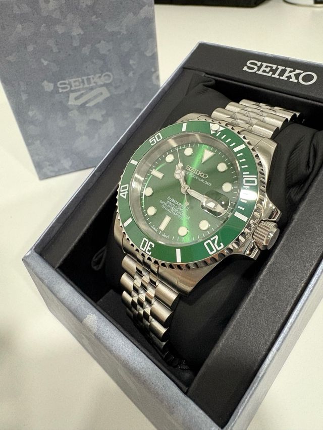 Seiko Mod Submariner Hulk 40mm